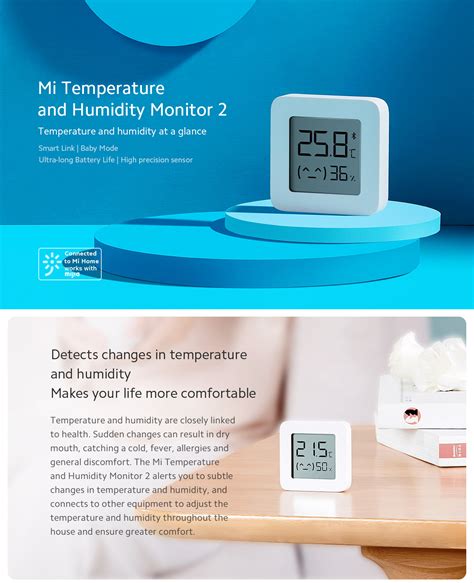 xiaomi moisture meter temperature sensor|mi temperature and humidity monitor.